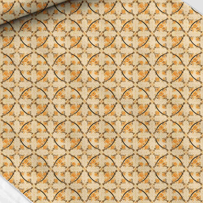 Floral print fabric