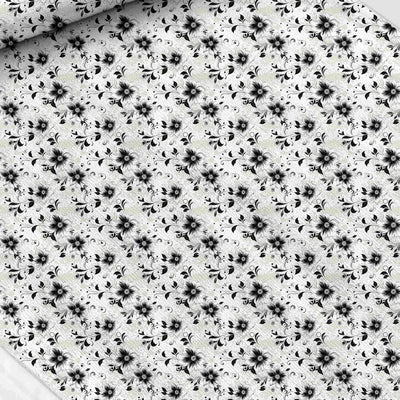 Floral print fabric