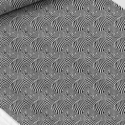 Abstract print fabric
