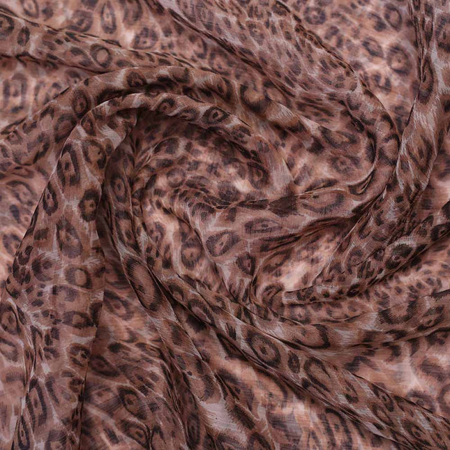 CHIFFON LEOPARD PRINT