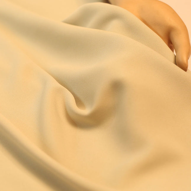 HEAVY LAZER GEORGETTE BEIGE COLOR