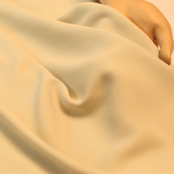 HEAVY LAZER GEORGETTE BEIGE COLOR
