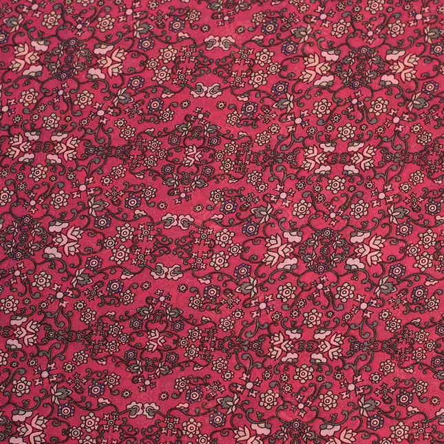 GEORGETTE SMALL FLOWER PATTERN  PRINT