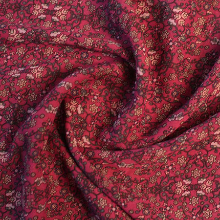 GEORGETTE SMALL FLOWER PATTERN  PRINT