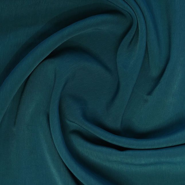 HEAVY POLY CREPE DARK GREEN COLOR