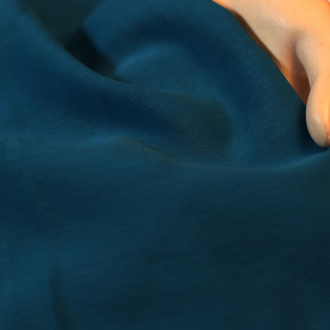 POLY HEAVY CHIFFON DARK GREEN COLOR