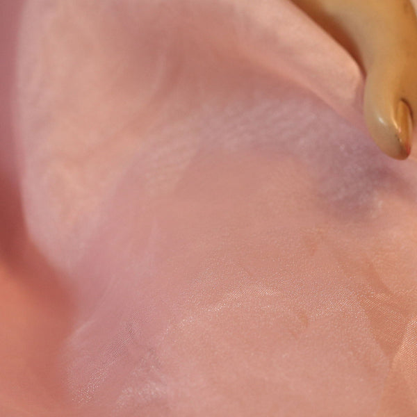 Light Pink Organza Fabric Wholesale India
