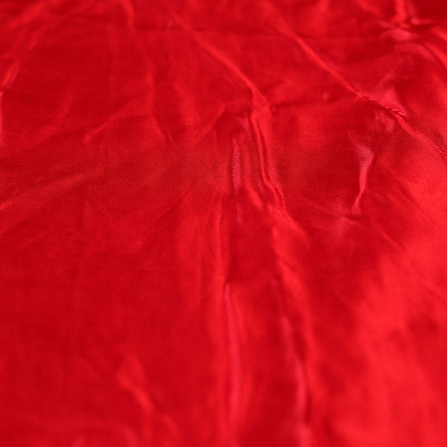 DYED VISCOSE SATIN RED COLOR