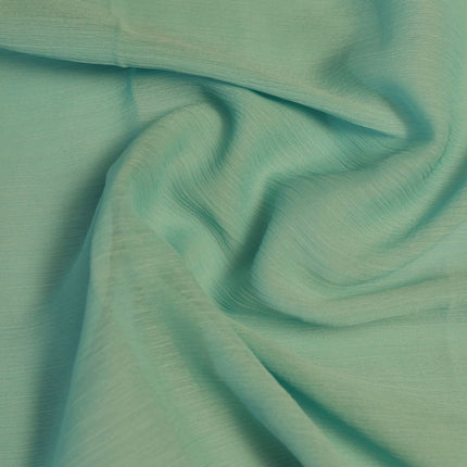 HEAVY CHIFFON SEA GREEN COLOR