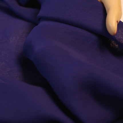 SOFT GEORGETTE BLUE COLOR