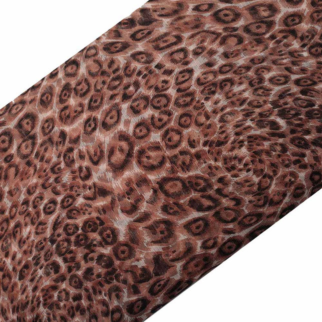 CHIFFON LEOPARD PRINT