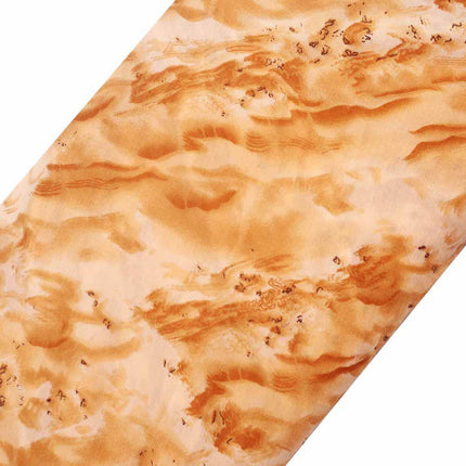 CHINA COTTON TAN OFF WHITE PRINT