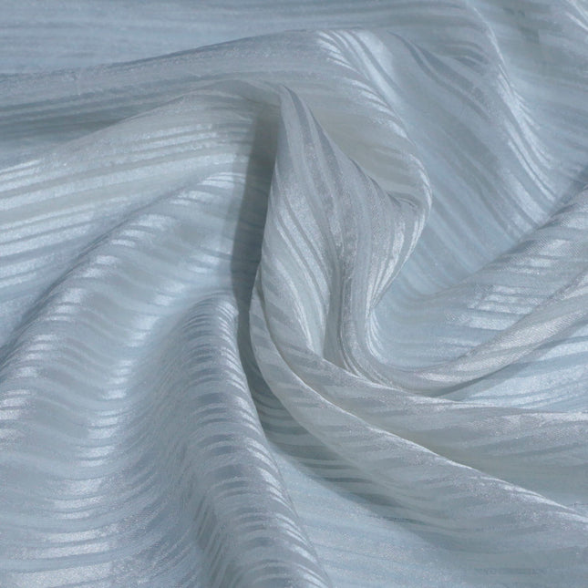 SATIN STRIP LUREX WHITE COLOR