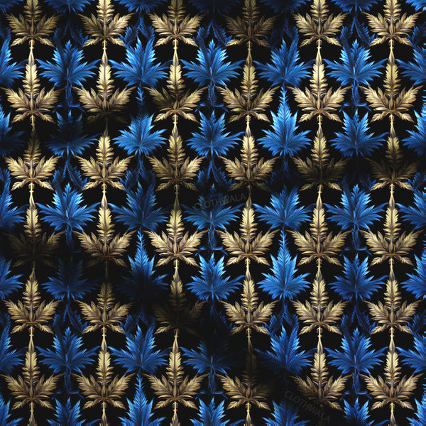 Exclusive Psychedelic Nature-Inspired. Nature Inspired Soft Crepe Printed Fabric