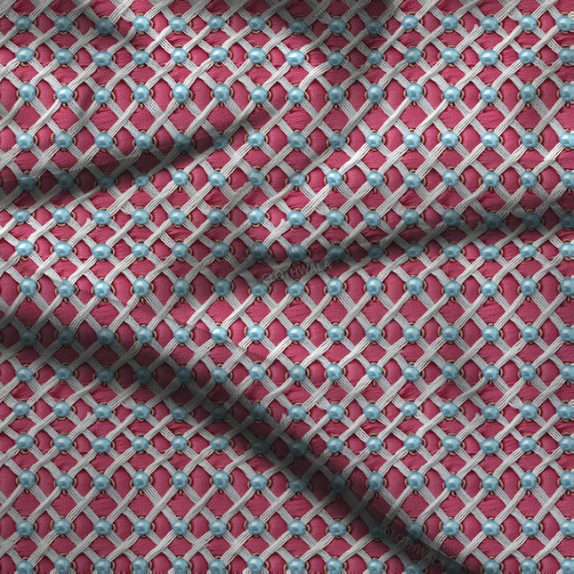 Trendy Aristocratic Classic Elegance Weave Soft Crepe Printed Fabric