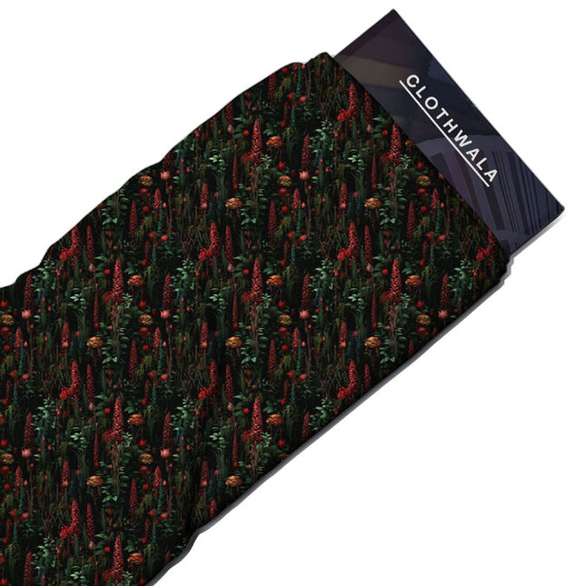 Bestseller Tropical Nature-Themed Tapestry Soft Crepe Printed Fabric