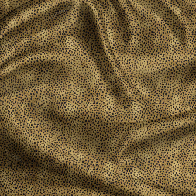 Premium Savannah Animal Speckle uSoft Satin Printed Fabric