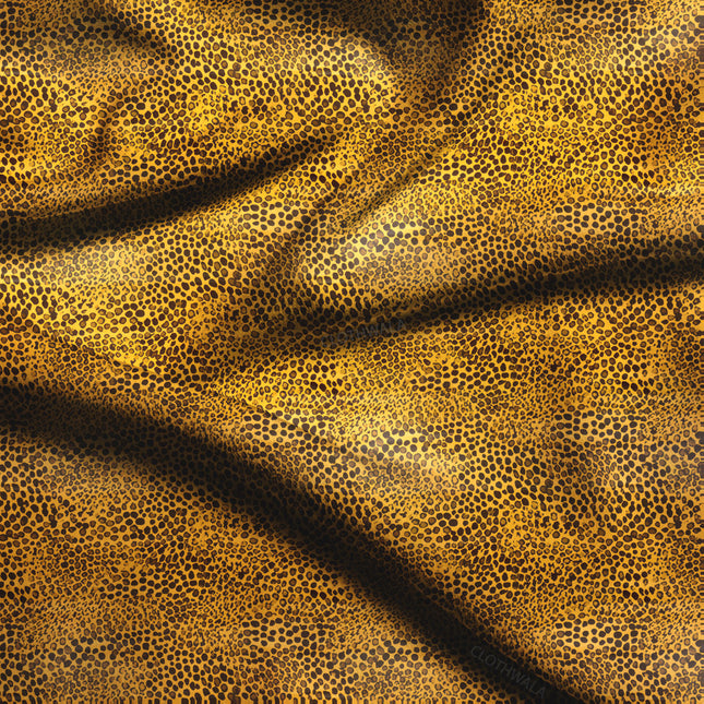 Limited Edition Animal Enchanted Forest Soft Crepe Printed Fabric