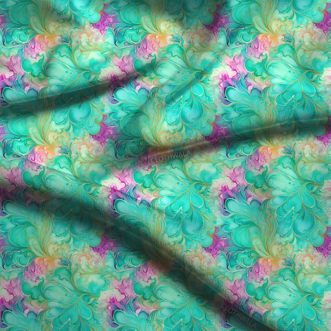 Hotpick Spring Floral Reverie Soft Crepe Printed Fabric