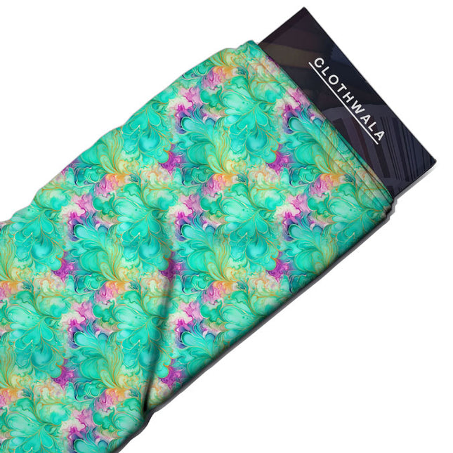 Hotpick Spring Floral Reverie Soft Crepe Printed Fabric