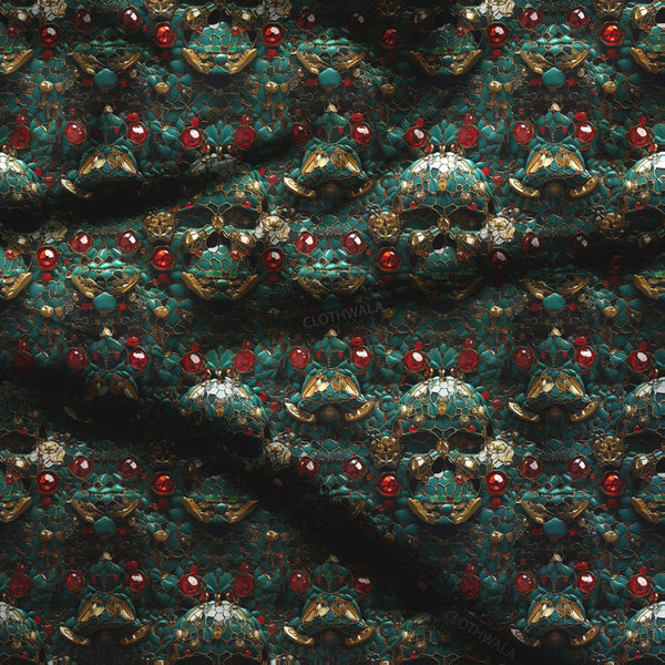 Elite Baroque - Adventure Buccaneer Soft Crepe Printed Fabric