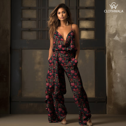 Bestseller Velvet Floral Rose uSoft Satin Printed Fabric